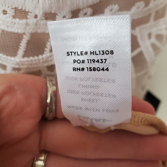 Lulu's White Lace Midi Dress - Picture 11 of 12